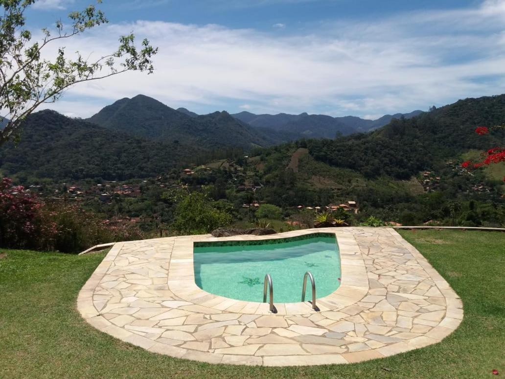 Вілла Casa Alpina Com Vista Panoramica De Lumiar Нова-Фрибургу Екстер'єр фото